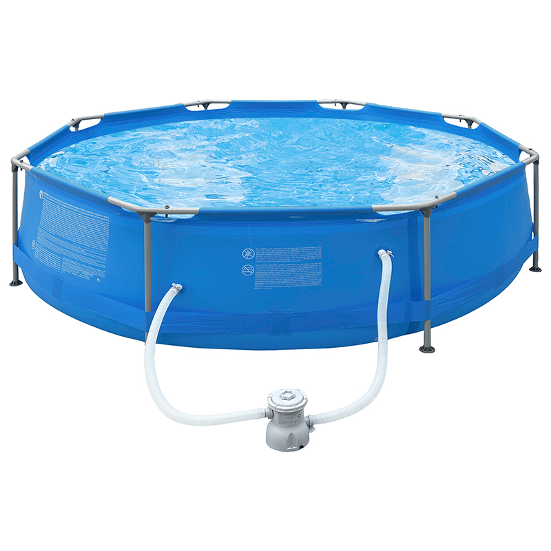 17798EU@1-3 PISCINA CADRU METALIC 305 H76 FILTRU