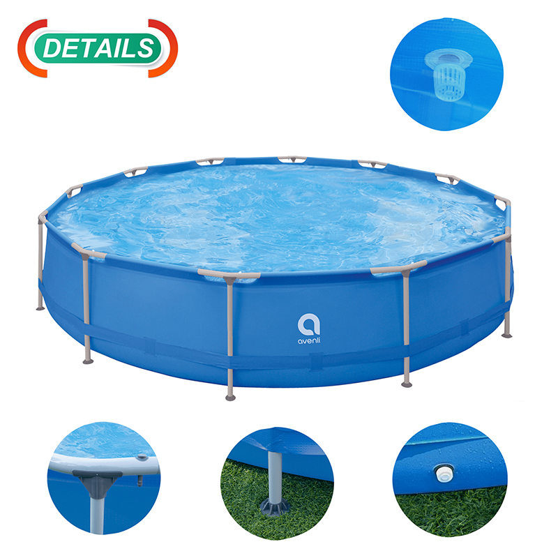 17800EU@6-2 PISCINA CADRU METALIC 427 H84 FILTRU