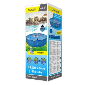 17800EU@7-2 PISCINA CADRU METALIC 427 H84 FILTRU