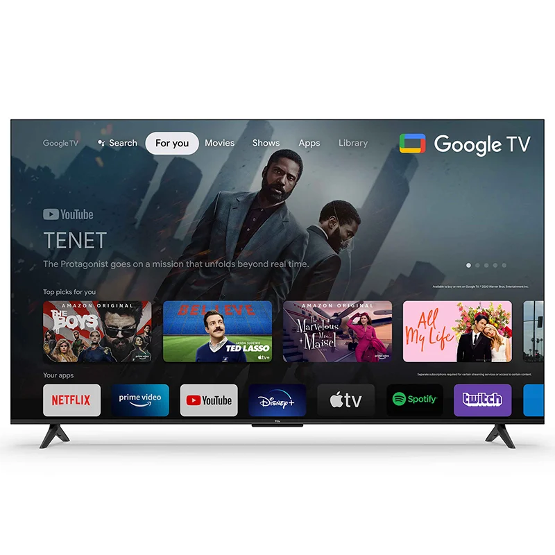 SMART GOOGLE TV ULTRA HD 4K 65 INCH 165CM TCL
