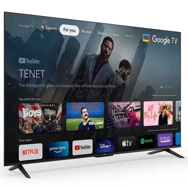 SMART GOOGLE TV ULTRA HD 4K 65 INCH 165CM TCL
