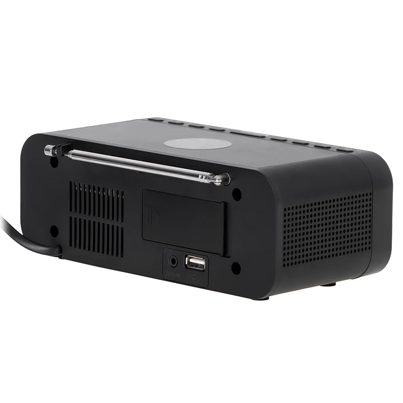 RADIO CU CEAS INCARCARE WIRELESS AD 1192 NEGRU ADLER