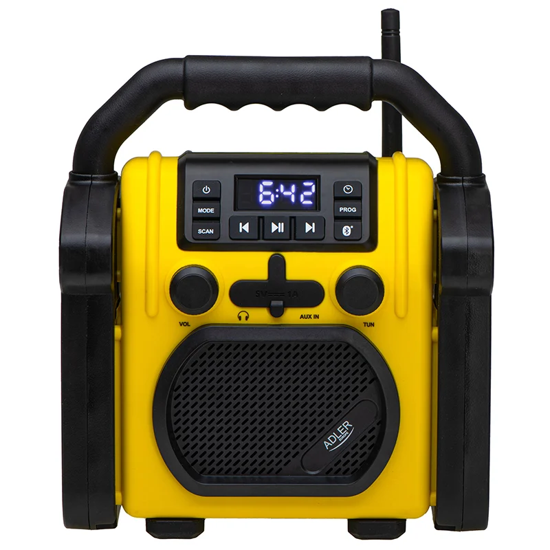 AD1911@1 RADIO PORTABIL IPX54 BT, AUX AD 1911 ADLER