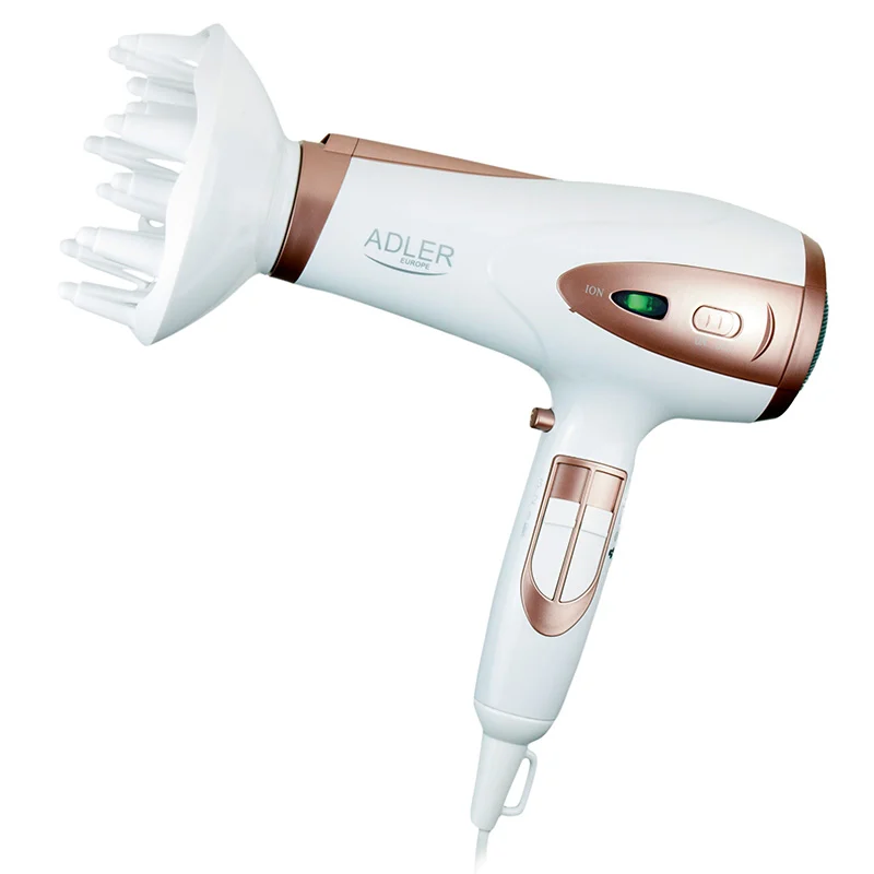 AD2248@2 USCATOR PAR IONIZARE 2200W AD 2248 ALB ADLER