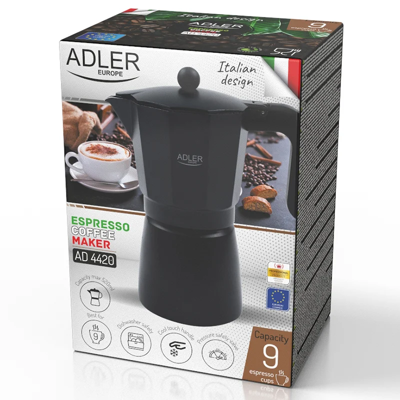 APARAT DE FACUT CAFEA ESPRESSO 520ML ADLER
