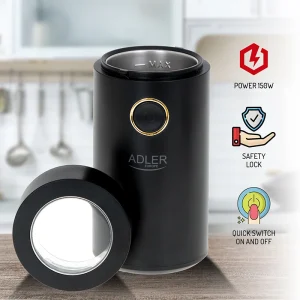 AD4446BG@7 RASNITA CAFEA AD 4446 NEGRU AURIU ADLER