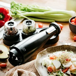 SET 3 RASNITE CONDIMENTE AD 4449B NEGRU ADLER