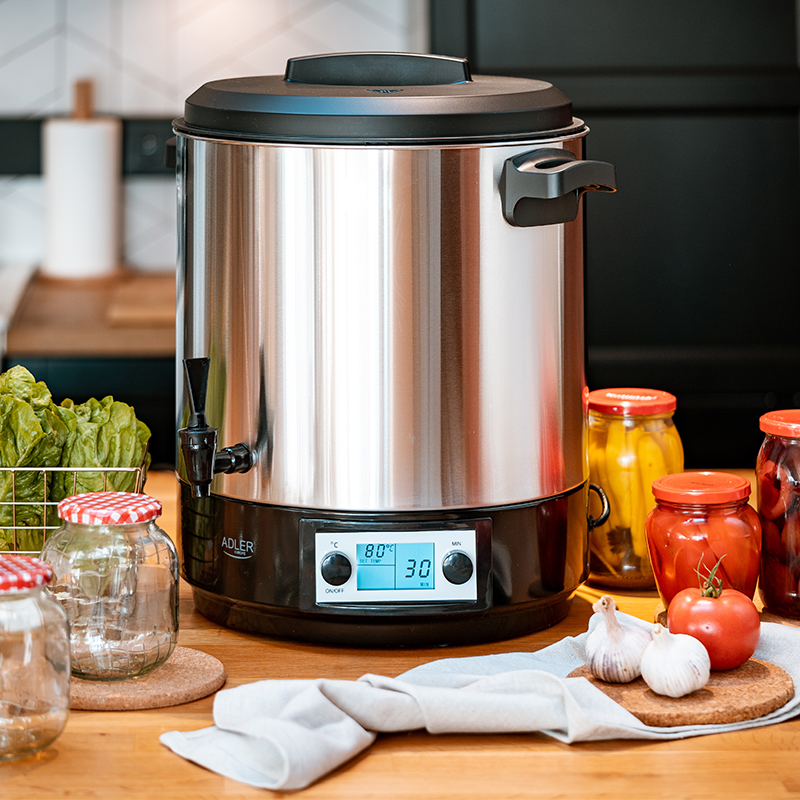 AD4496@10-1 OALA ELECTRICA DE PASTEURIZARE 28L 2600W AD 4496 ADLER