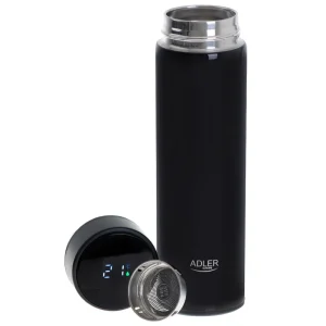 AD4506BK@2 TERMOS CU AFISAJ TEMPERATURA NEGRU ADLER