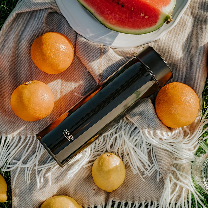 AD4506BK@9 TERMOS CU AFISAJ TEMPERATURA NEGRU ADLER