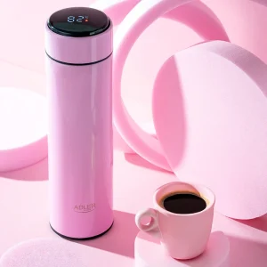 TERMOS CU AFISAJ TEMPERATURA AD 4506 ROZ ADLER