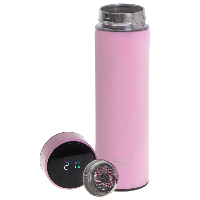 TERMOS CU AFISAJ TEMPERATURA AD 4506 ROZ ADLER
