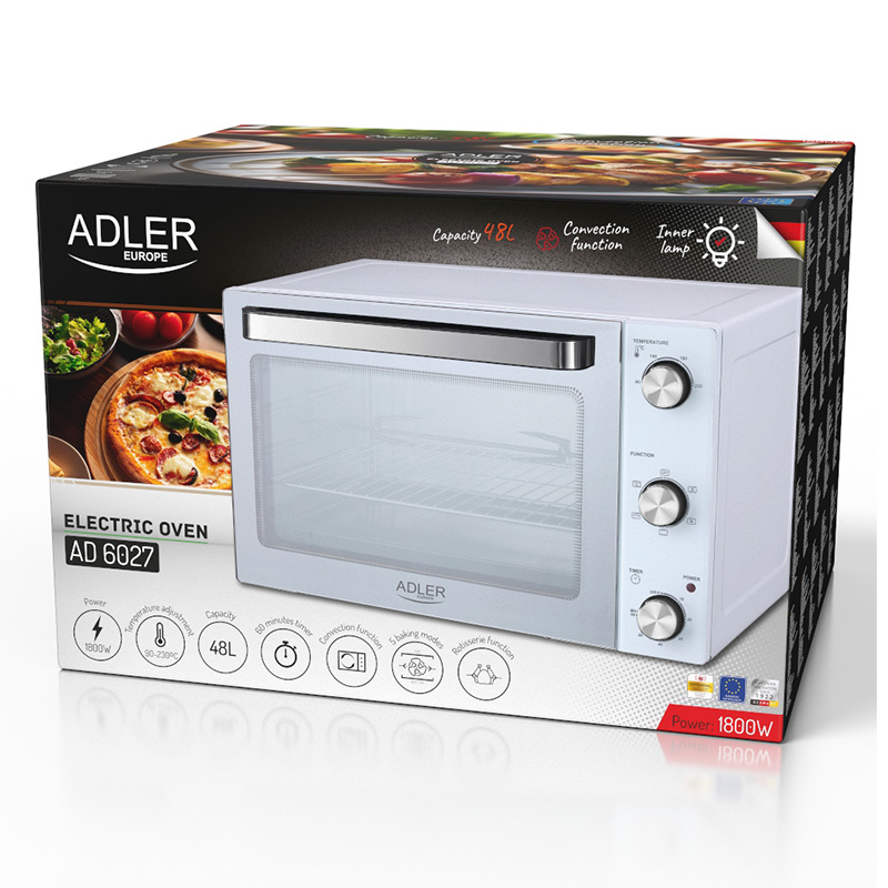 AD6027@11-2 CUPTOR ELECTRIC 48L 1800W AD 6027 ADLER