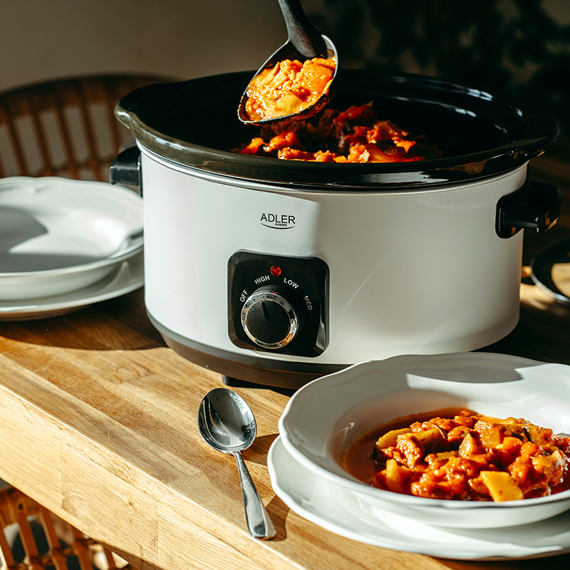 AD6413W@10-2 SLOW COOKER 5.8L AD 6413 ALB ADLER