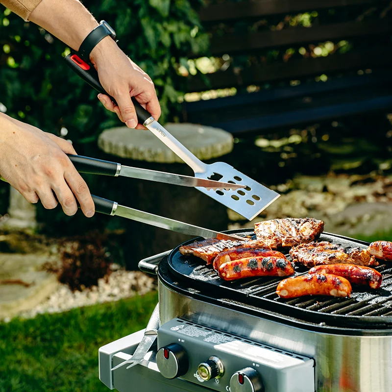 SET ACCESORII GRILL INOX CU HUSA AD 6727 ADLER