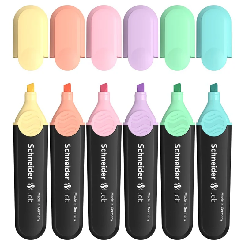 B-EVD6P@1 SET 6 EVIDENTIATOARE PASTEL SCHNEIDER