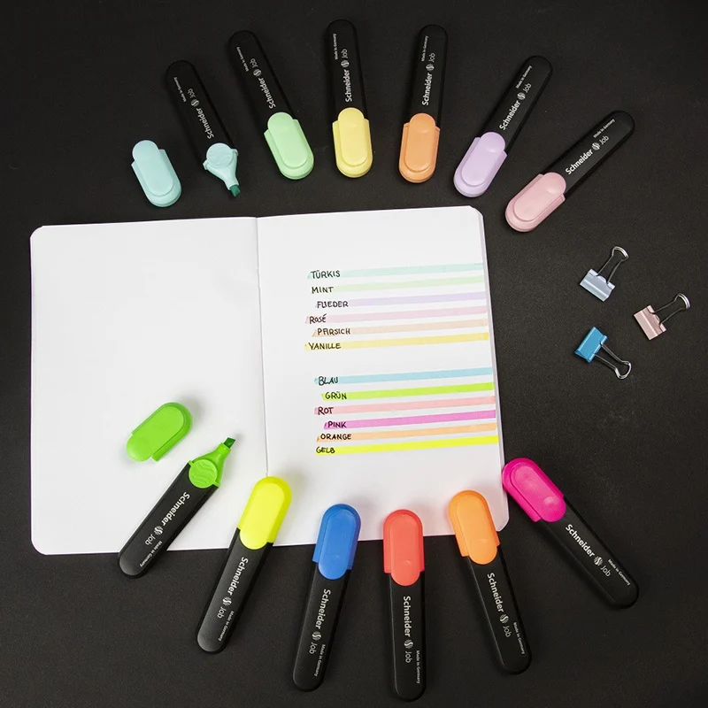 B-EVD6P@4 SET 6 EVIDENTIATOARE PASTEL SCHNEIDER