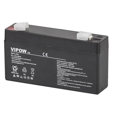 ACUMULATOR STATIONAR AGM VRLA 6V 1.3AH VIPOW