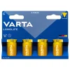 BATERIE ALCALINA LONGLIFE LR14 BL 4 BUC VARTA