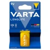 BATERIE ALCALINA LONGLIFE 9V BL 1 BUC VARTA