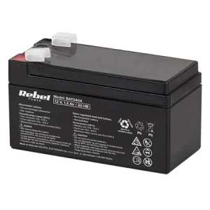 BAT0404 ACUMULATOR STATIONAR AGM VRLA 12V 1.3AH REBEL
