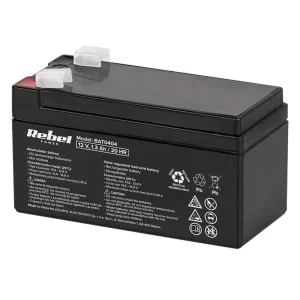 BAT0404@1 ACUMULATOR STATIONAR AGM VRLA 12V 1.3AH REBEL