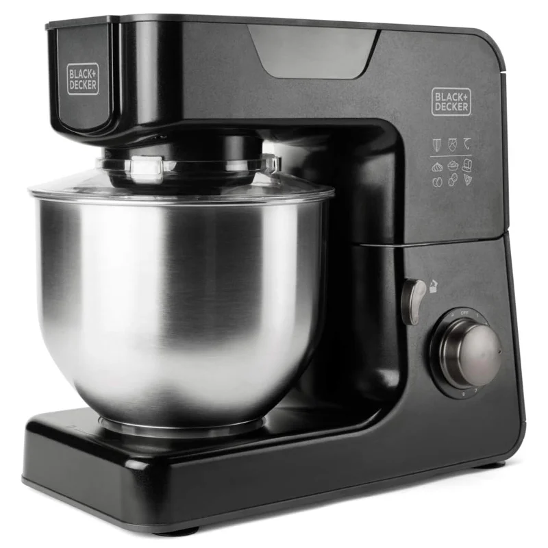 BD-BXKM1000E@1 ROBOT BUCATARIE MULTIFUNCTIONAL 1000W BLACK&DECKER