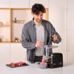 TOCATOR CARNE 2200W ACCESORII TAVAI NOX BLACK&DECKER