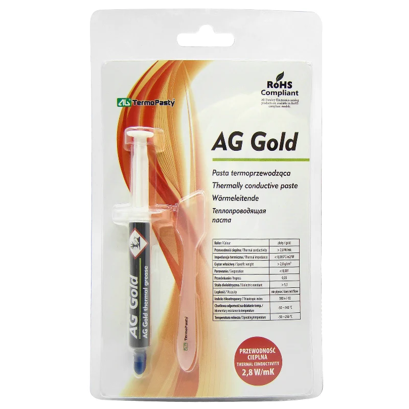 CHE1590@1 PASTA TERMOCONDUCTOARE GOLD 3G AG