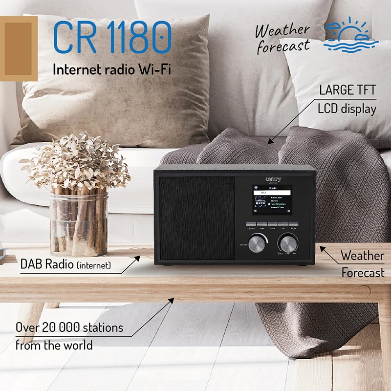 APARAT RADIO INTERNET CR 1180 CAMRY