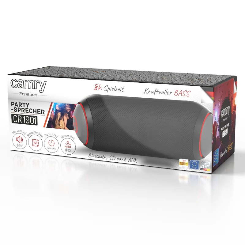 BOXA BLUETOOTH PORTABILA CR 1901 CAMRY