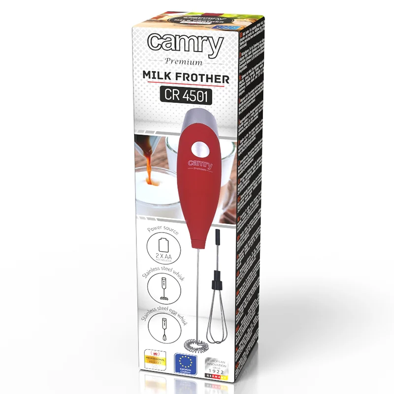 CR4501R@6 MILK FROTHER MANUAL ROSU CAMRY