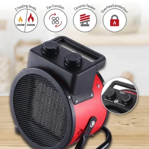 AEROTERMA CERAMICA 2 TREPTE 2400W CR 7743 CAMRY