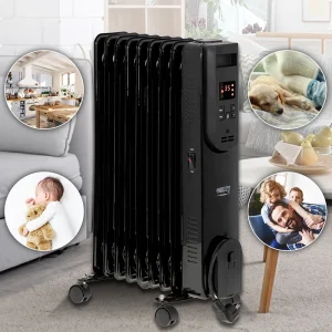 CR7810@9 RADIATOR ULEI 9 ELEMENTI 2000W CR 7810 CAMRY