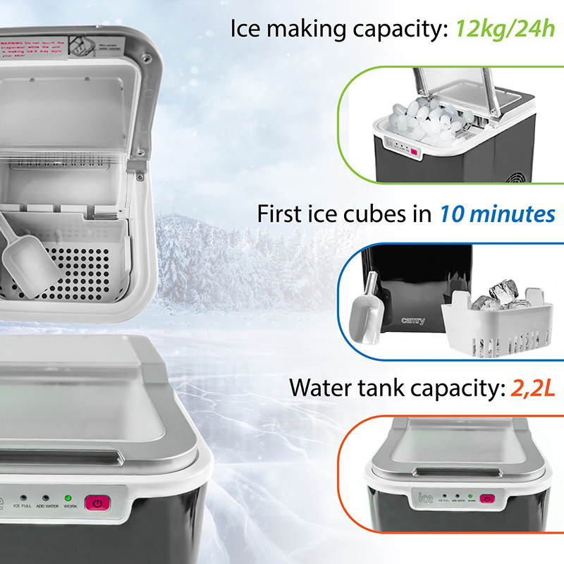 CR8073@9-1 APARAT DE FACUT CUBURI GHEATA CAMRY