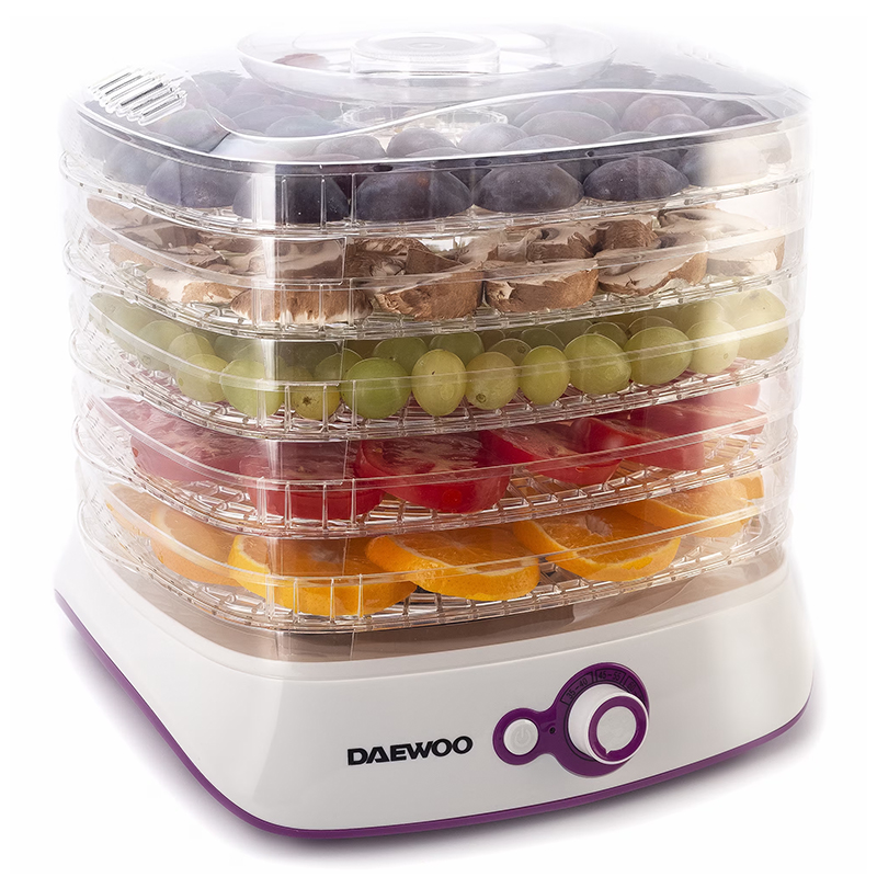 DESHIDRADOR ALIMENTE 5 TAVI 500W DAEWOO
