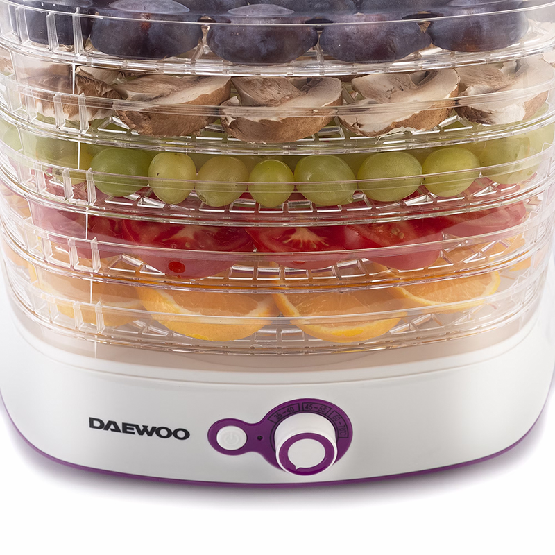 DESHIDRADOR ALIMENTE 5 TAVI 500W DAEWOO