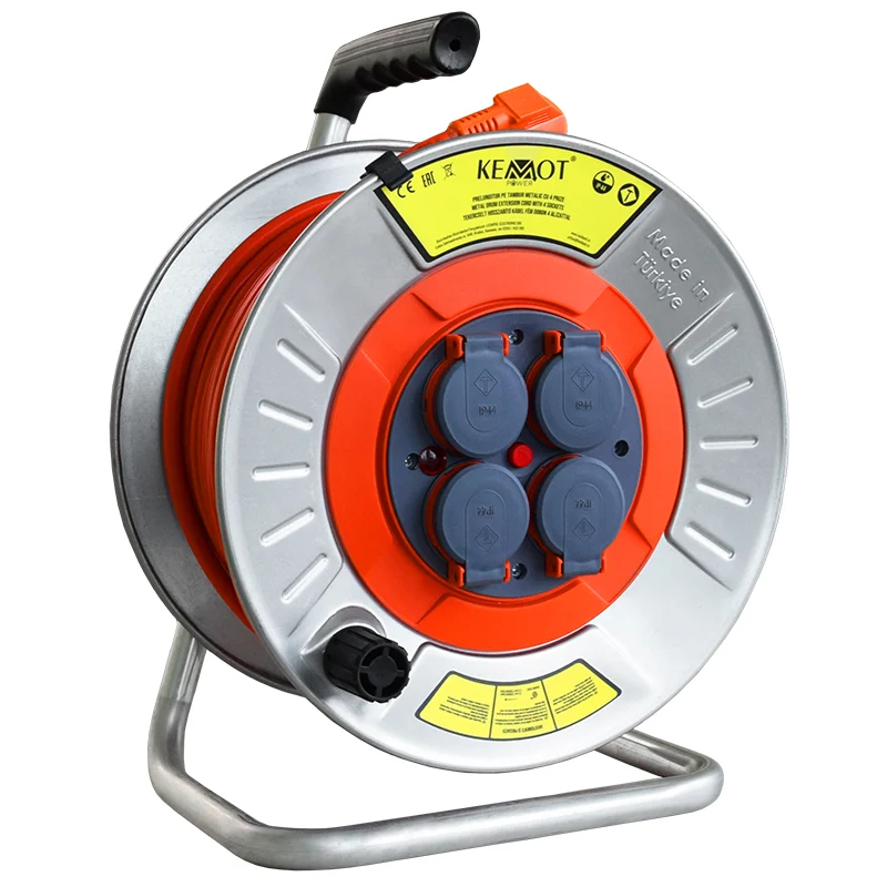 E-PSM25T40@1 TAMBUR PRELUNGITOR ELECTRIC METALIC 3X2.5MM 40M