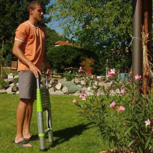 SCARA TELESCOPICA ALUMINIU 3.8M MAX 150KG FIELDMANN