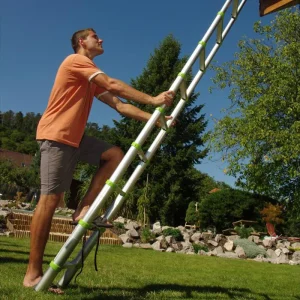 SCARA TELESCOPICA ALUMINIU 3.8M MAX 150KG FIELDMANN