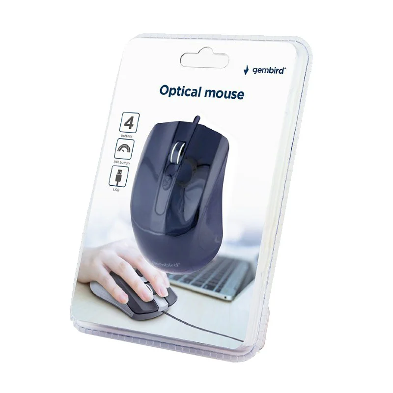 G-MUS4B01@3 MOUSE OPTIC 1200DPI USB GEMBIRD