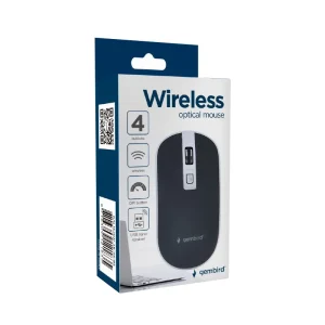 G-MUSW4B06BS@4 MOUSE WIRELESS 1600DPI USB GEMBIRD