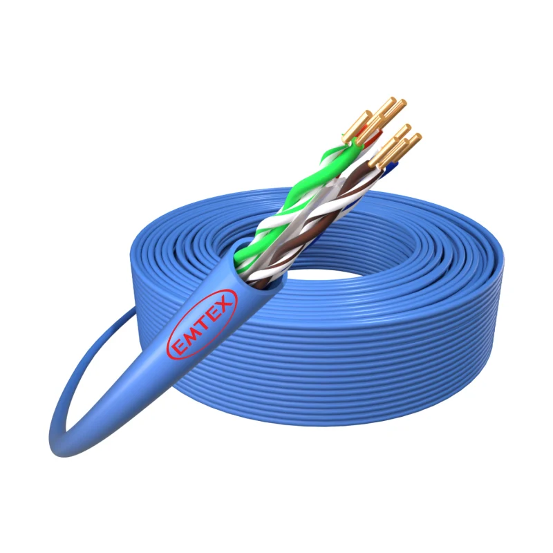 CABLU UTP CAT6 CUPRU 24AWG 305M EMTEX