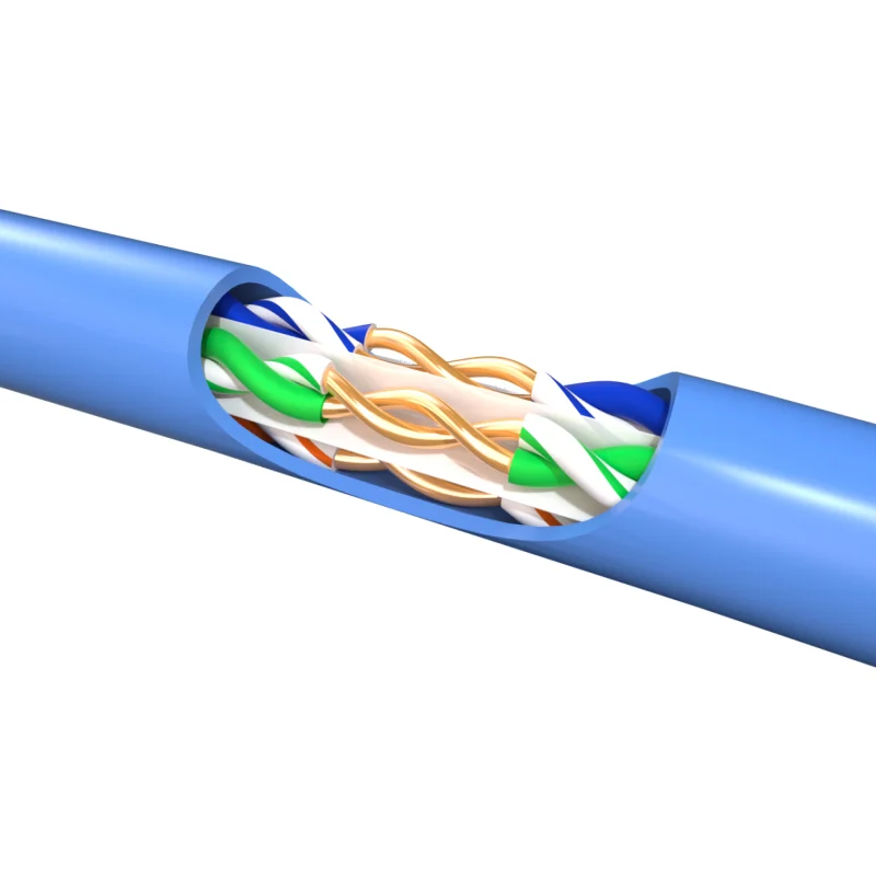 CABLU UTP CAT6 CUPRU 24AWG 305M EMTEX