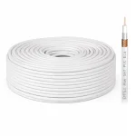 CABLU COAXIAL CUPRU RG6 ROLA 100M EMTEX