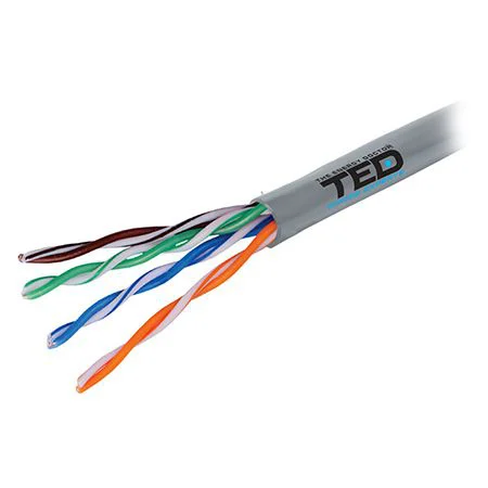 KAB-TED4 CABLU UTP CAT 5 CUPRU 0.5MM 305M TED ELECTRIC