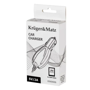 KM0006@2 ALIMENTATOR AUTO TABLETA 5V 2A KRUGER&MATZ