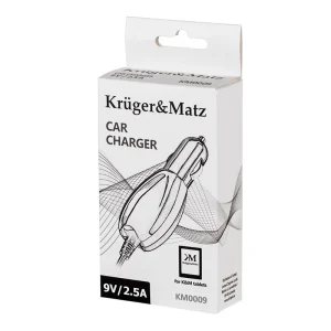 ALIMENTATOR AUTO TABLETA 9V 2.5A KRUGER&MATZ