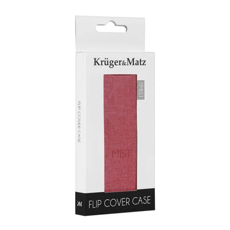 KM0038 FLIP COVER ROSU MIST KRUGER&MATZ