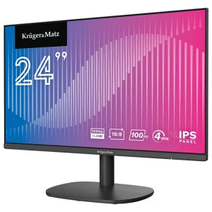 MONITOR IPS E-LED 100HZ 4MS 24 INCH KRUGER&MATZ